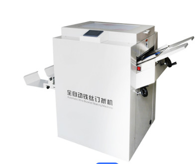 높은 생산성 책 와이어 샐러드 바느질 메이커 기계 480MM 최대. 작동 폭