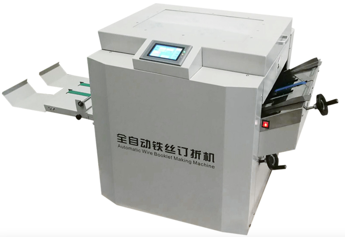 높은 생산성 책 와이어 샐러드 바느질 메이커 기계 480MM 최대. 작동 폭