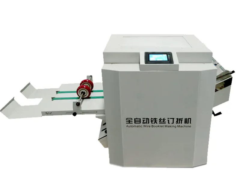 높은 생산성 책 와이어 샐러드 바느질 메이커 기계 480MM 최대. 작동 폭